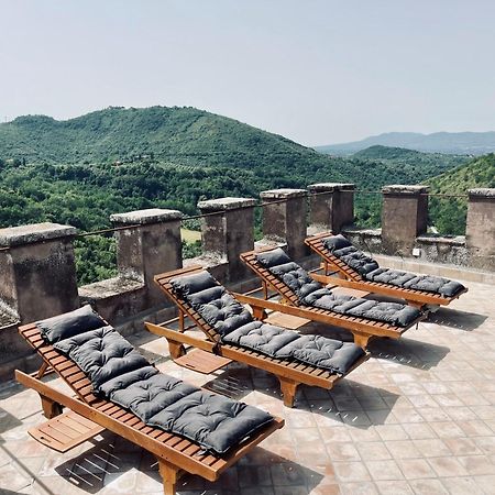 Castello Brancaccio Hotel San Gregorio da Sassola Luaran gambar