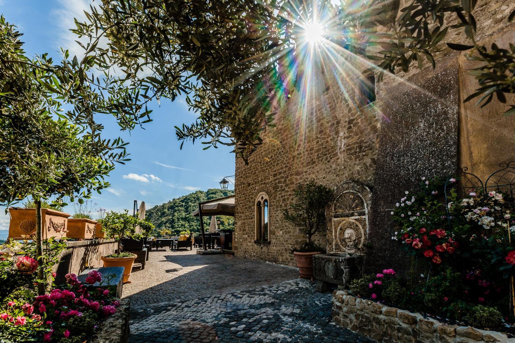 Castello Brancaccio Hotel San Gregorio da Sassola Luaran gambar