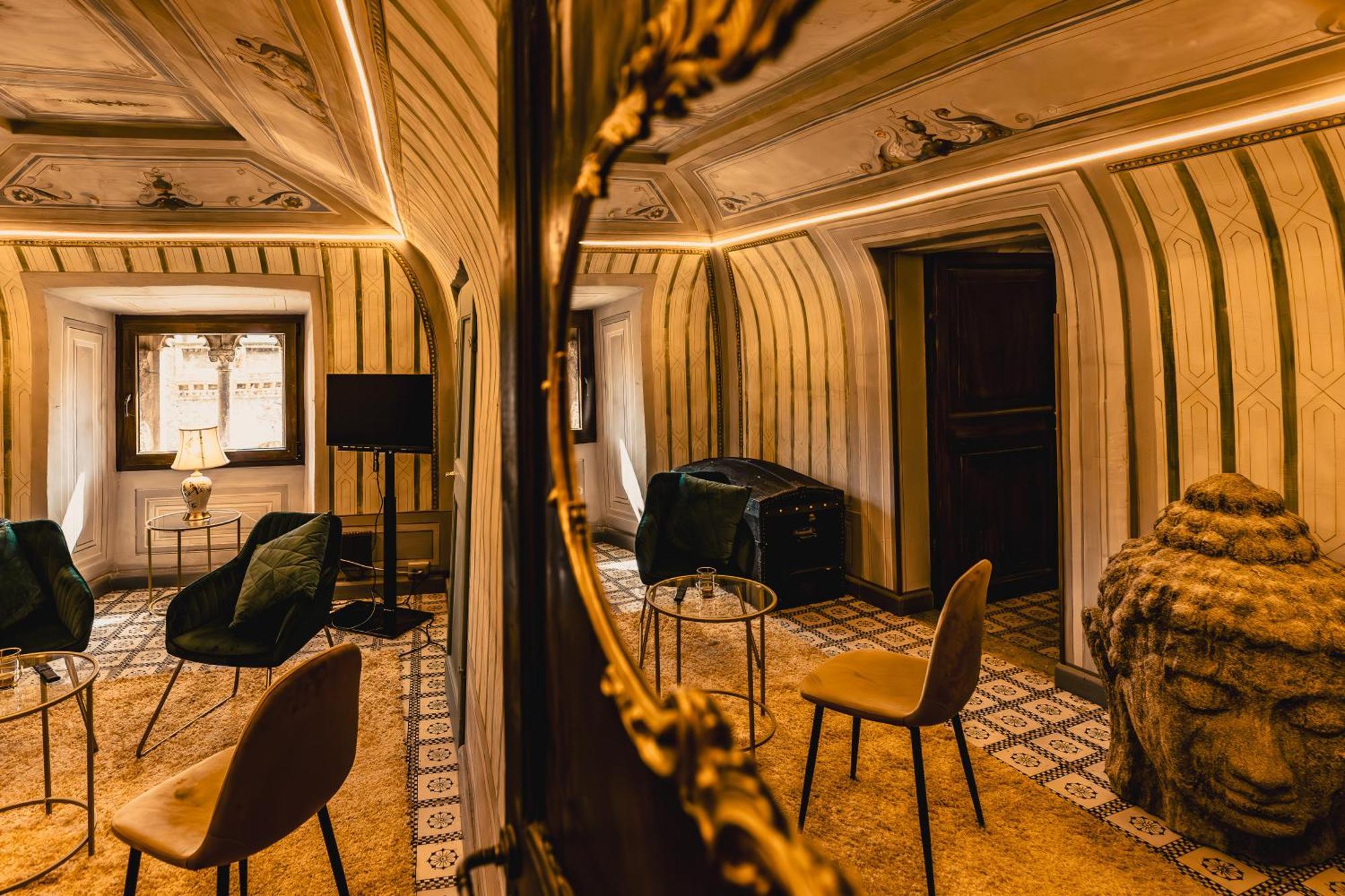Castello Brancaccio Hotel San Gregorio da Sassola Luaran gambar