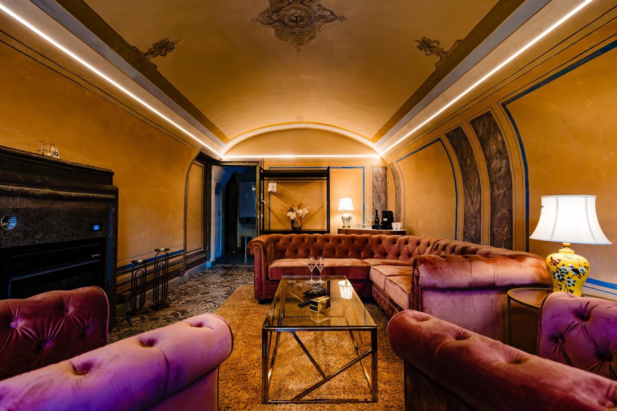Castello Brancaccio Hotel San Gregorio da Sassola Luaran gambar