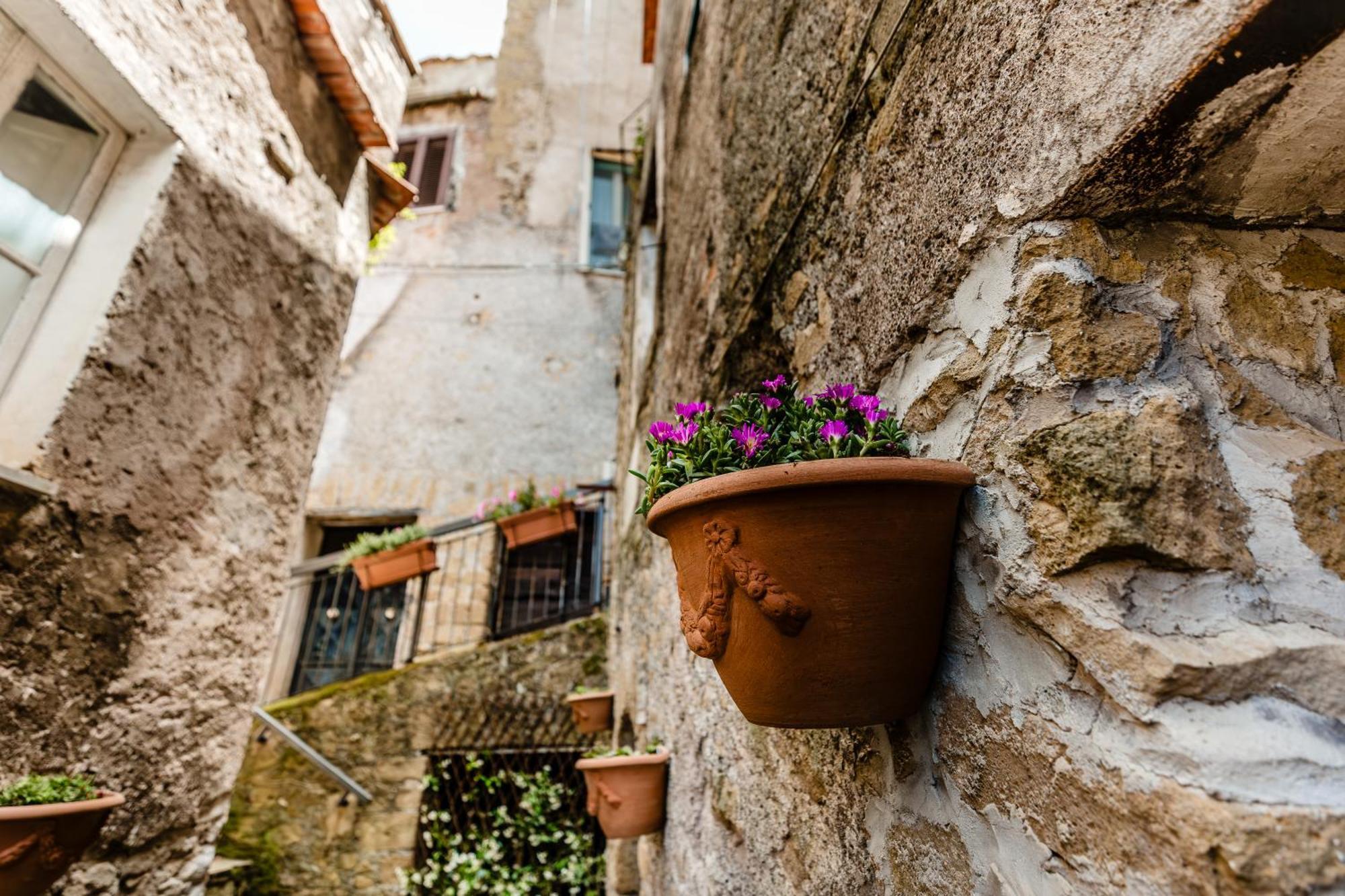 Castello Brancaccio Hotel San Gregorio da Sassola Luaran gambar