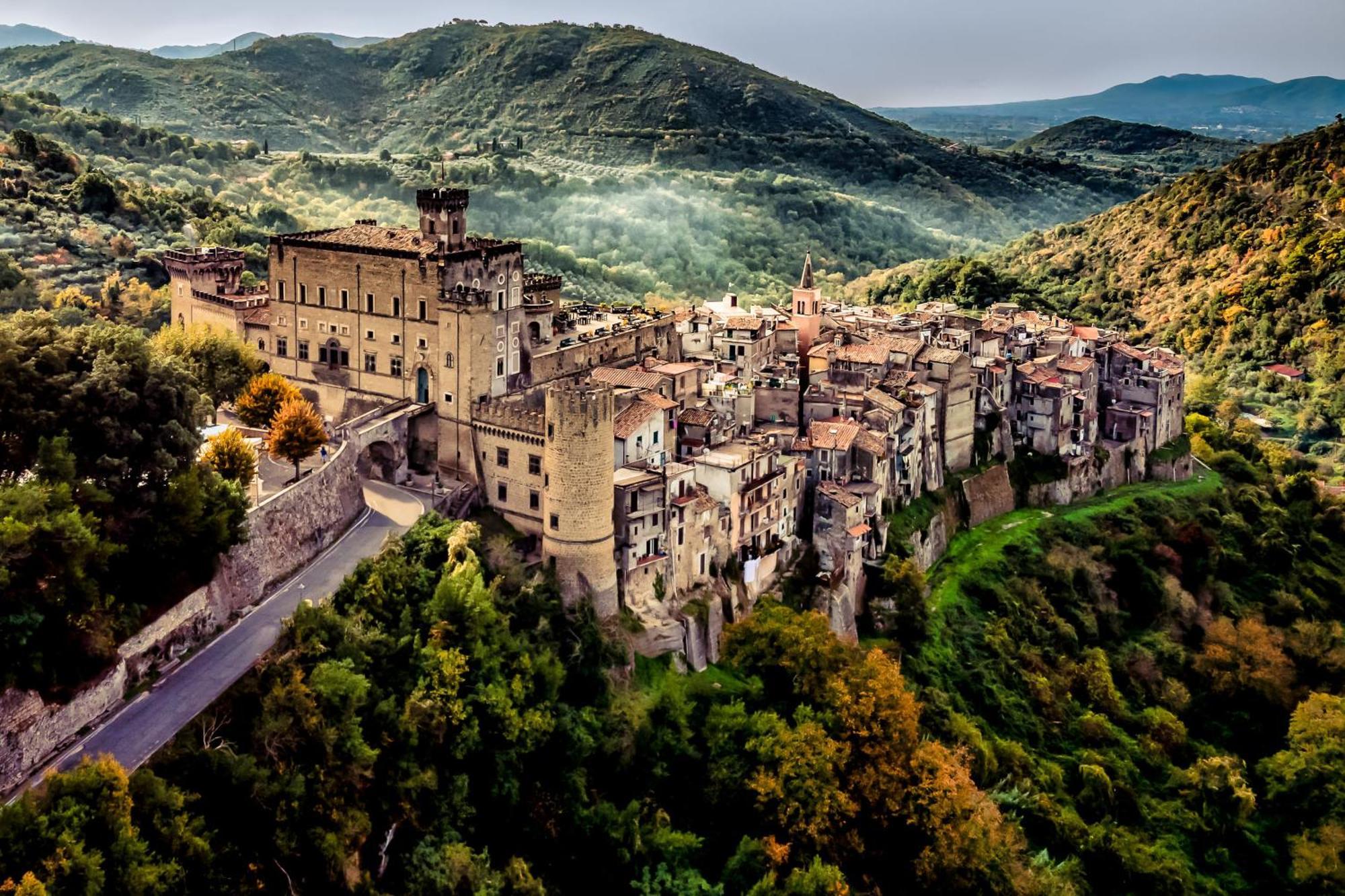 Castello Brancaccio Hotel San Gregorio da Sassola Luaran gambar