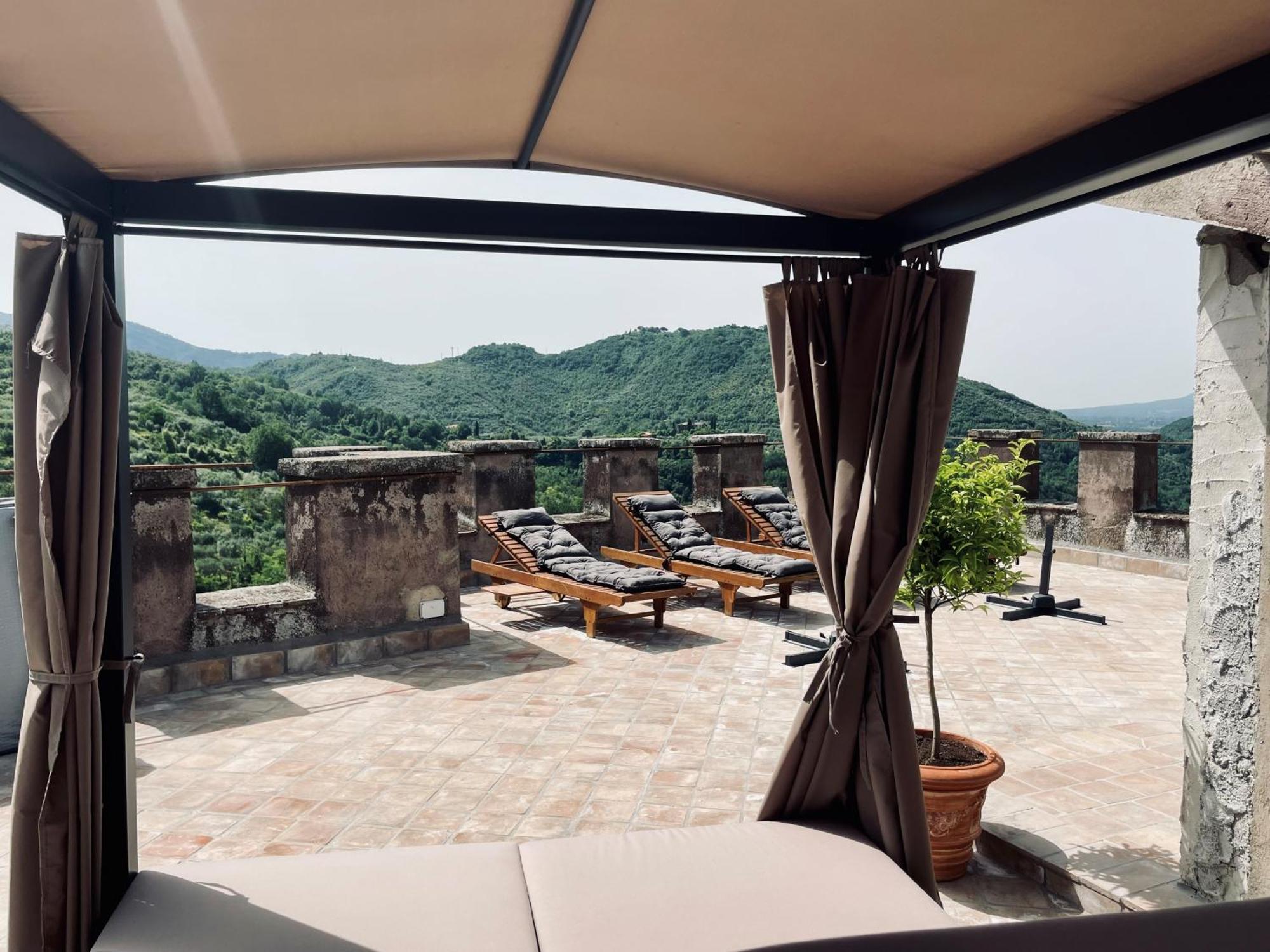 Castello Brancaccio Hotel San Gregorio da Sassola Luaran gambar